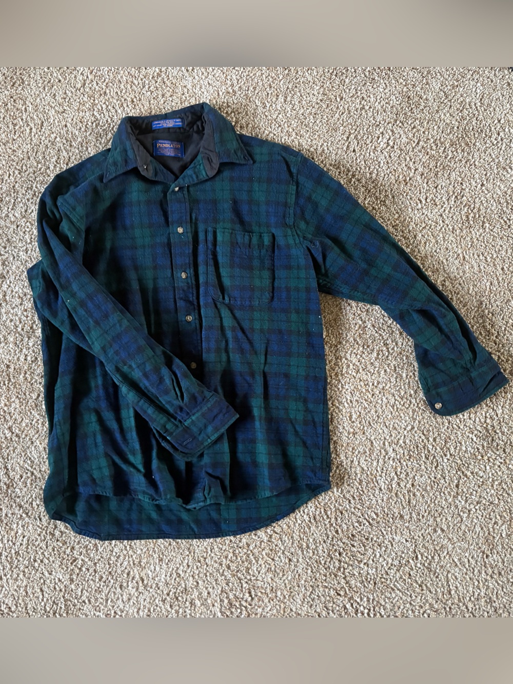 Men’s Pendleton Wool Button Up